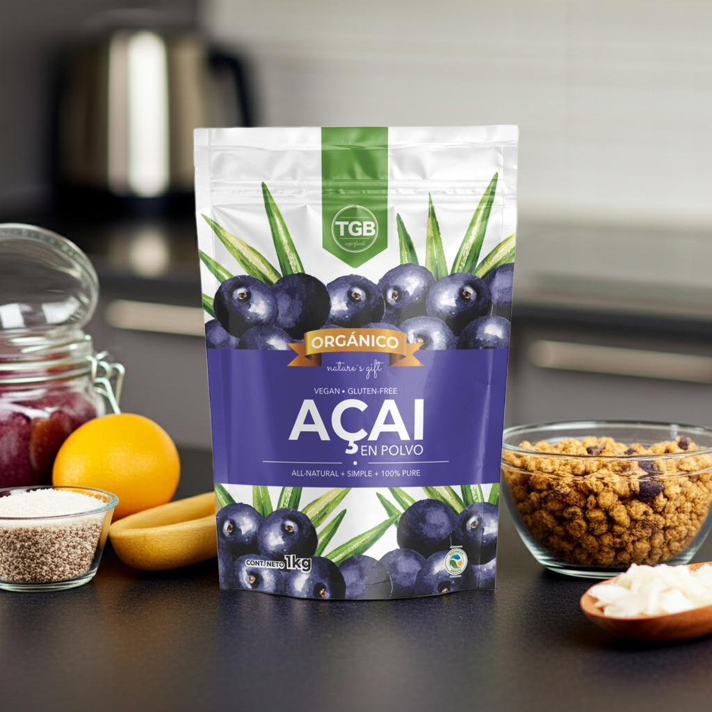 Acaí en Polvo Superalimento | Antioxidante y Energía | TGBFoods México