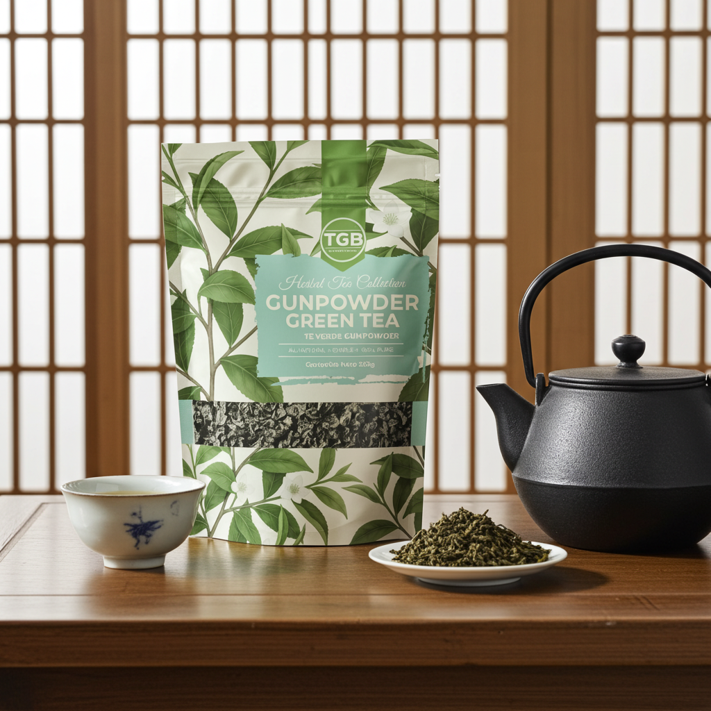 Té Verde Gunpowder Premium | Intenso y Antioxidante | TGBFoods México