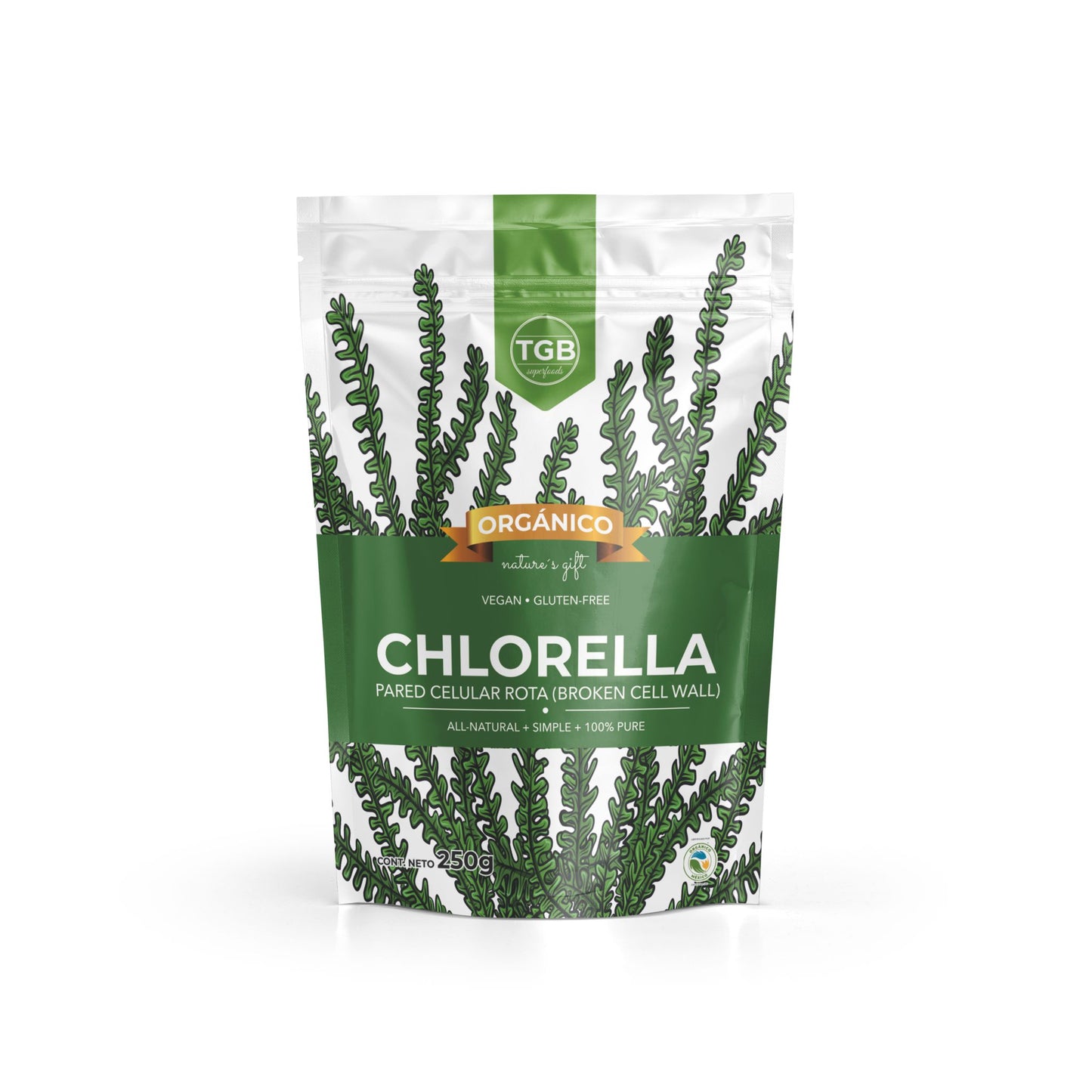 Chlorella BCW (Pared celular rota)