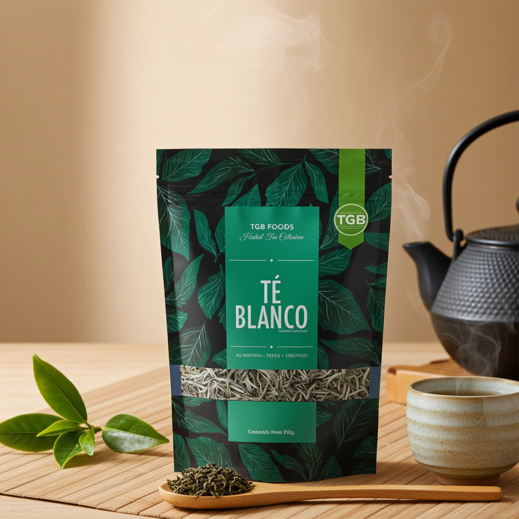 Té Blanco Premium | Suave y Antioxidante Natural | TGBFoods México